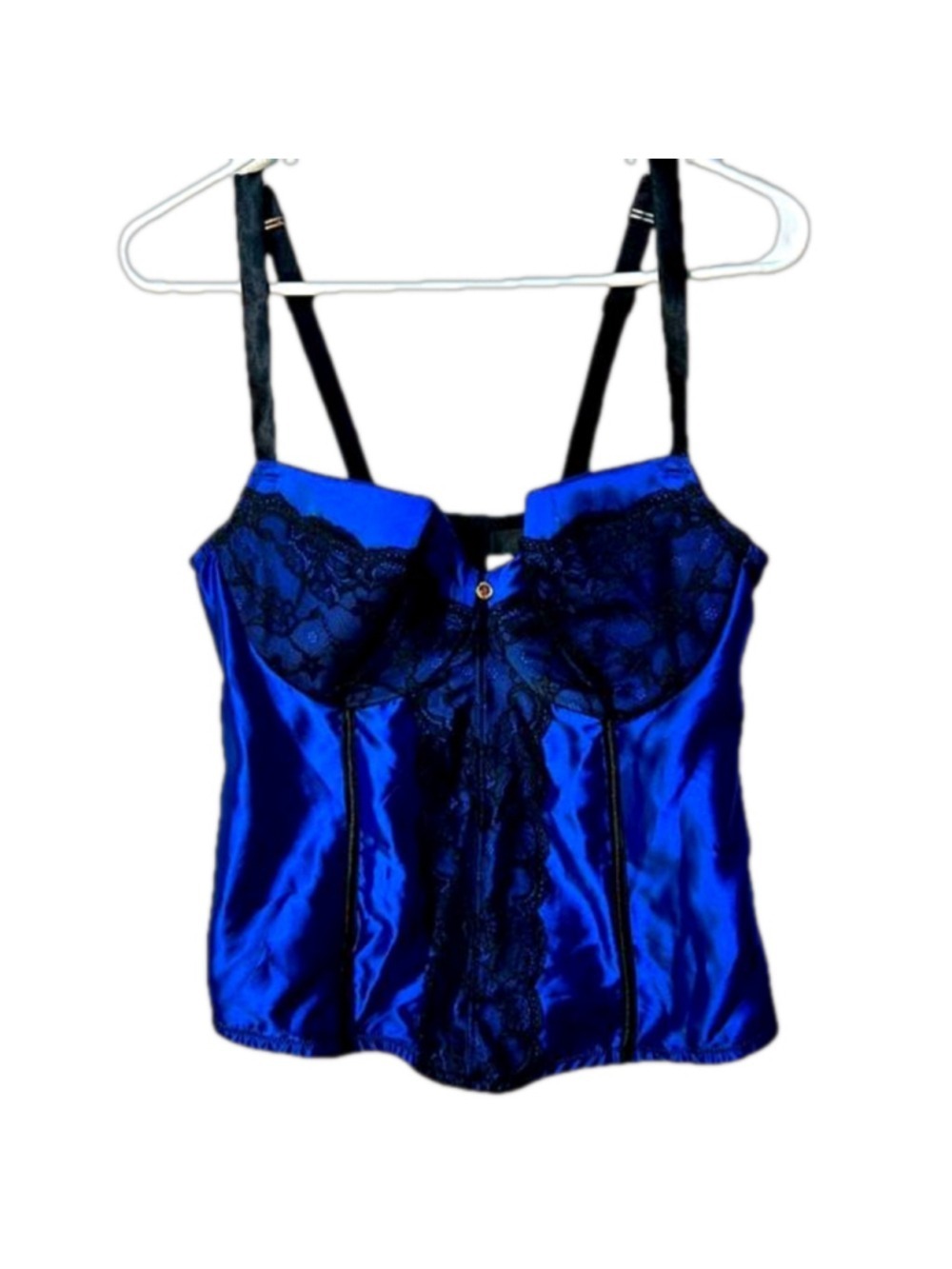 Cacique royal blue bodice Lingerie top NWT size 18/20